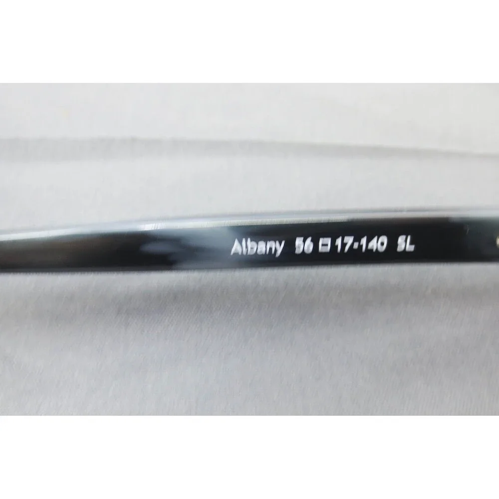 Republica Albany Black Rectangular Eyeglass Frames 56-17-140 SL Mens Womens